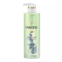 Panteneของแท้100% 530 มล.แชมพู&amp;คอนดิชันเนอร์แพนทีน ไมเซล่า ดีทอกซ์ แอนด์ มอยเจอร์ไรซ์ วอเตอร์ลิลี่ เอกซ์แทรก