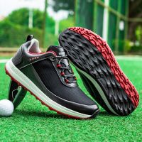 Men Breathable Golf Shoes Big Size 39-47 Golf Sneakers Men Outdoor Comfortable Walking Shoes for Golfers Athletic Sneakers