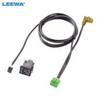 LEEWA Car Radio USB AUX-In Cable Plug AUX Socket Adapter For Audi MMI3G 3G A6L/A4L/Q5/Q7/A5/S5/TT AUX Wire Harness CA6815