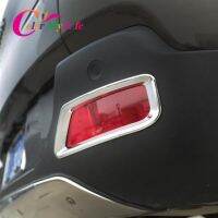 Color My Life ABS Chrome Rear Fog Lamps Cover Back Fog Lights Trim Sticker for Peugeot 3008 2014 2015 Accessories