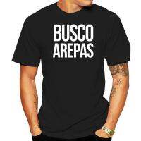 เสื้อยืดผู้หญิง Busco Arepas เสื้อยืดผู้หญิง Colombia และ Venezuela