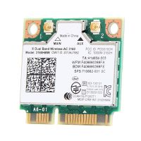 ใหม่ WiFi สำหรับ4.0บลูทูธไร้สายการ์ดสำหรับ Intel ไร้สาย Dual Band 3160 AC 3160HMW PCIe ขนาดฮาล์ฟมินิ433M สำหรับ HP อินเตอร์เฟซเครือข่าย LWK3825 710662-001