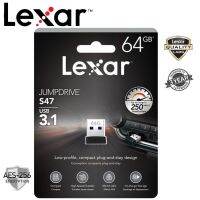 ??โปรโมชั่น? Lexar 64GB S47 JumpDrive USB3.1 (250MB/s) ราคาถูกสุดสุดสุดสุดสุดสุดสุดสุดสุด แฟรชไดรฟ์ แฟลชไดรฟ์โลหะ แฟลชไดรฟ์ความเร็วสูง แฟลชไดรฟ์สำหรับโทรศัพท์