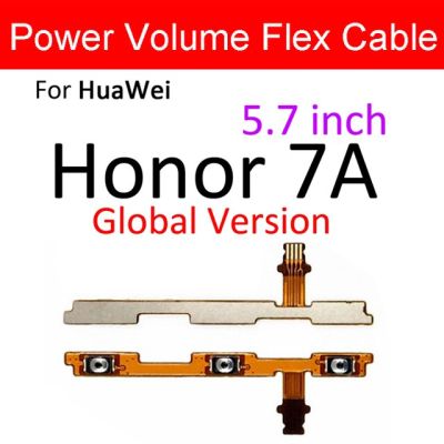 【❉HOT SALE❉】 anlei3 Power Voulme Huawei Honor 7a สายเคเบิ้ลยืดหยุ่นสำหรับ7a 7c Pro 7c Pro 7X7S ปุ่มปรับระดับเสียง7i เปิดปิดไฟสายเฟล็กซ์ริบบอน