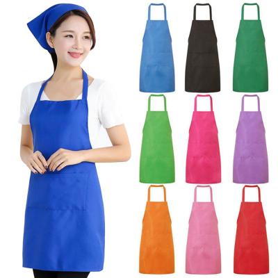 Kitchen Accessories Cooking Baking Aprons Studio Uniform Male Female Sleeveless Aprons Household Restaurant Cleaning Aprons Aprons