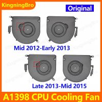 Original Tested Laptop Cooler CPU Fan For MacBook Pro Retina 15 A1398 Cooling Fan 2012 2013 2014 2015 Years