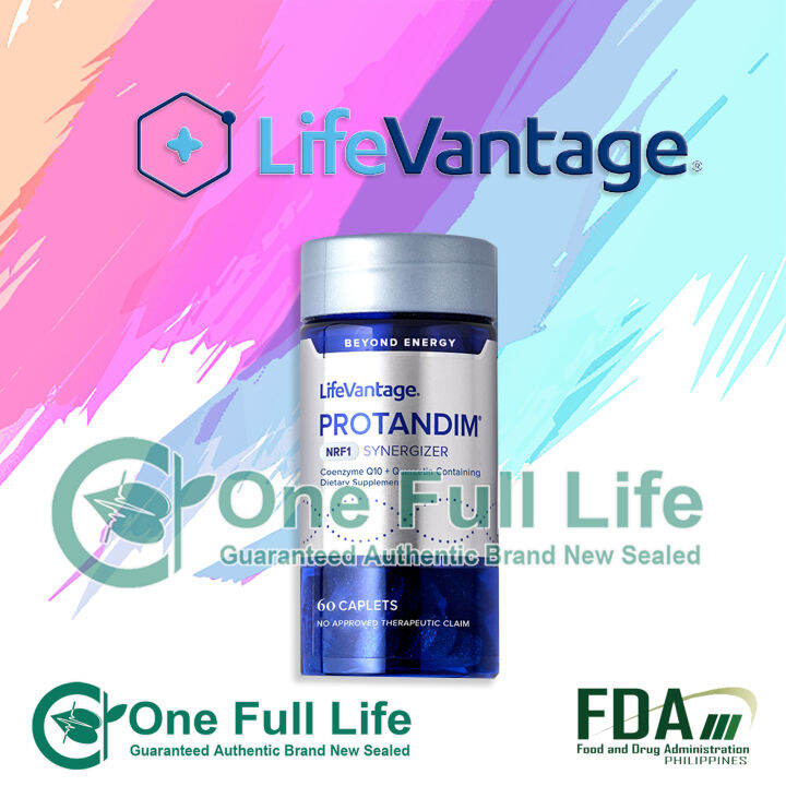 LifeVantage PROTANDIM NRF1 Synergizer 60 Capsules Co Q10 + Quercetin