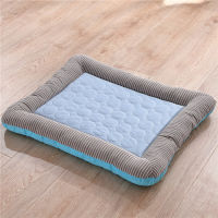 Summer Cooling Pet Dog Mat Ice Pad Dog Sleeping Mats For Dogs Cats Pet Kennel Top Quality Cool Cold Silk Bed For Dog