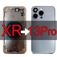 ✤●♦ [พร้อมส่ง] เคสโทรศัพท์มือถือ ปิดด้านหลัง DIY สําหรับ iPhone XR 13 XR 13pro XR เป็น 13 Pro A1984 A2105 A2106 A2107 A2108