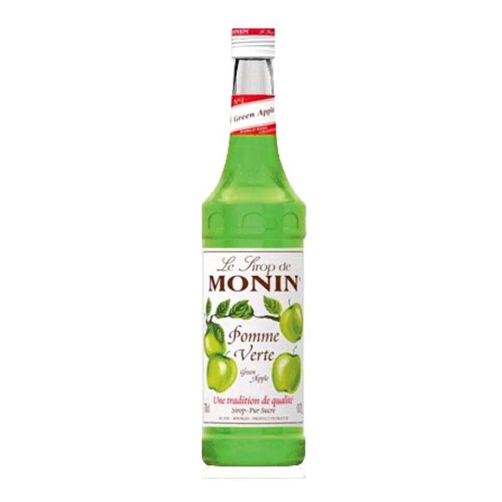 สินค้ามาใหม่-โมนิน-ไซรัป-กลิ่นแอปเปิ้ลเขียว-700-มิลลิลิตร-monin-green-apple-syrup700-ml-ล็อตใหม่มาล่าสุด-สินค้าสด-มีเก็บเงินปลายทาง