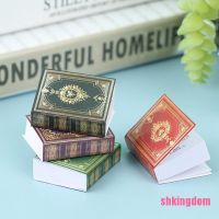 ✖✕ [Xshki] โมเดลหนังสือจิ๋ว 1:12 สําหรับบ้านตุ๊กตา