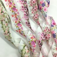 【hot】！ 5Y 38mm Flowers Patchwork Bows Easter Marriage Floral Packing