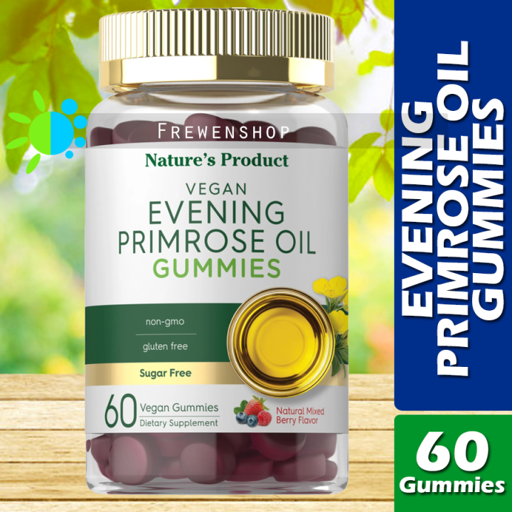 EVENING PRIMROSE SEED OIL VEGAN 500mg (per Serving) x 60 Gummies