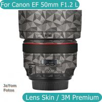 สติกเกอร์กล้องสำหรับ Canon EF เลนส์ติดฟิล์มหุ้มสติ๊กเกอร์ติดบนตัวเครื่อง USM 50มม. F/ 1.2L 1.2L สติกเกอร์ป้องกันเสื้อโค้ท50 1.2 F1.2 F/ 1.2ลิตร F1.2L