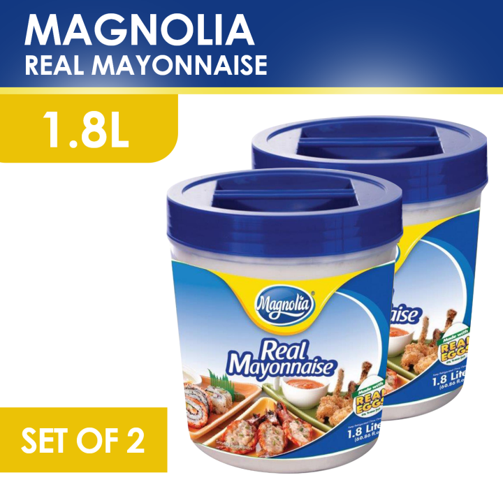 Magnolia Real Mayonnaise (1.8L) Set of 2 Lazada PH