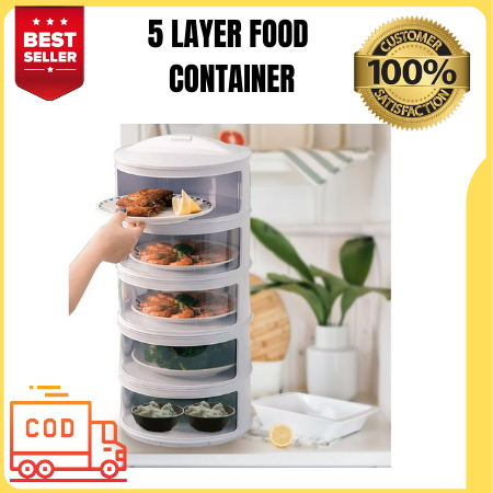 Stackable Multi Layer Heat Preservation Vegetable Cover Leftover Food Cover  Storage Box Dust-proof Insulation Food Container