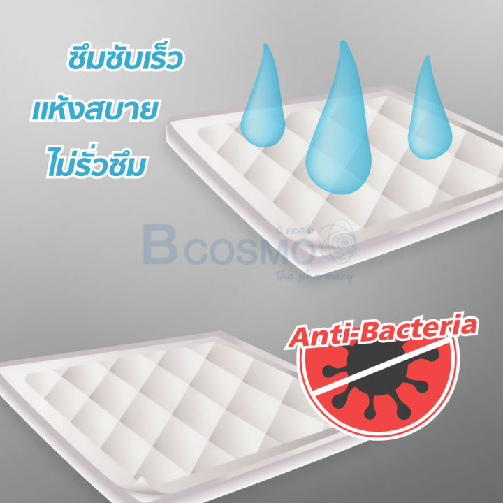 1แพ็ค-10ชิ้น-แผ่นรองซับ-softex-ชนิดมีเจล-ซึมซับดีเยี่ยม-dmedical