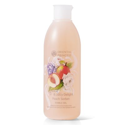 Fresh & Juicy Delight Bubble Gel, Oriental Princess เจลอาบน้ำ 250ml.