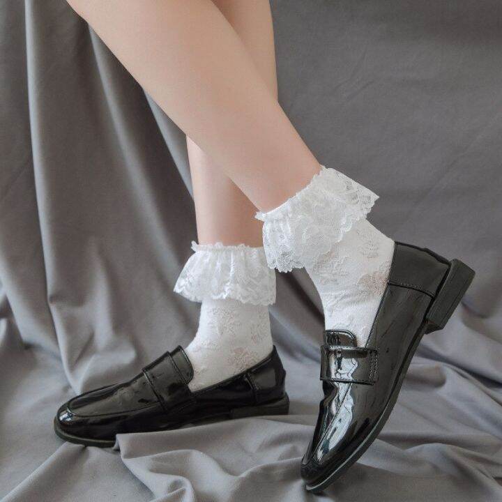 fashion-lolita-style-socks-for-women-japanese-cute-lace-socks-princess-girl-sweet-retro-frilly-ruffle-cotton-socks