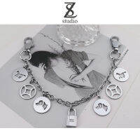 Zhen Shi Light Luxury Decorative Chain Bag High-Grade Versatile Hand Hanging Accessories Chain Short Strap Chain Gold Metal