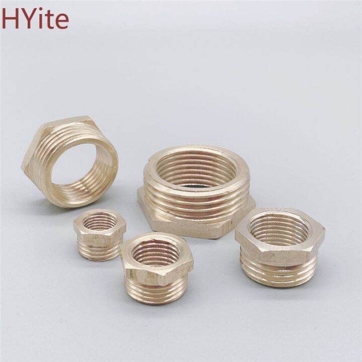 อุปกรณ์ข้อต่อท่อทองเหลืองลด-hex-bushing-m-f-1-8-1-4-3-8-1-2-3-4-bsp-ตัวผู้เป็นตัวเมียเปลี่ยนอะแดปเตอร์ตัวเชื่อมต่อ