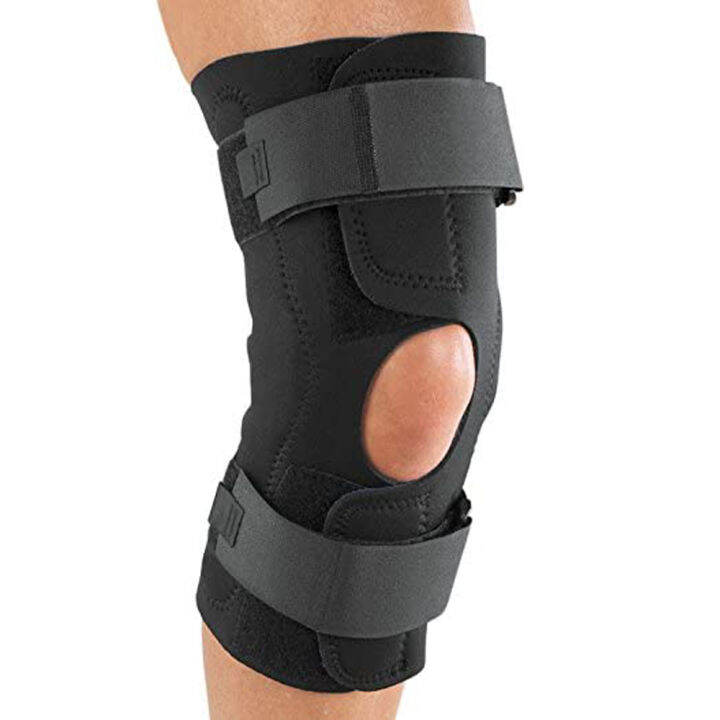 Customize Hinged Knee Support Brace Neoprene WrapAround, MCL LCL