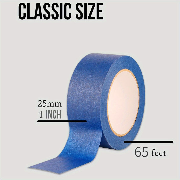 1pc-4pcs-blue-painters-tape-65ft-blue-masking-tape
