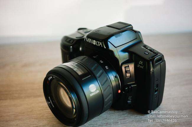 ขายกล้องฟิล์ม-minolta-a3xi-serial-22166774-made-in-japan-พร้อมเลนส์-minolta-35-105mm