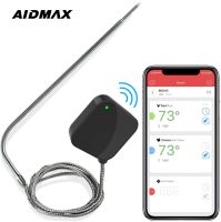 ✼◆ AidMax NanoL Digital Wireless BBQ Meat Thermometer Grill Oven Thermomet With Stainless Steel Probe Cooking Kitchen Thermometer