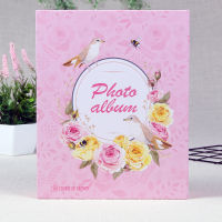 6-inch Flower Pattern Photo Album Baby Family Scrapbook Albums 200 Pockets Wedding Memory Photo Book Home Decor Picture Case New