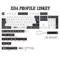 CS Go Printstream Theme XDA Keycap German French Spain ISO Dye Sub Keycaps For TKL87 GMMK Pro 7U AZERTY Keyboard Cap Custom Set