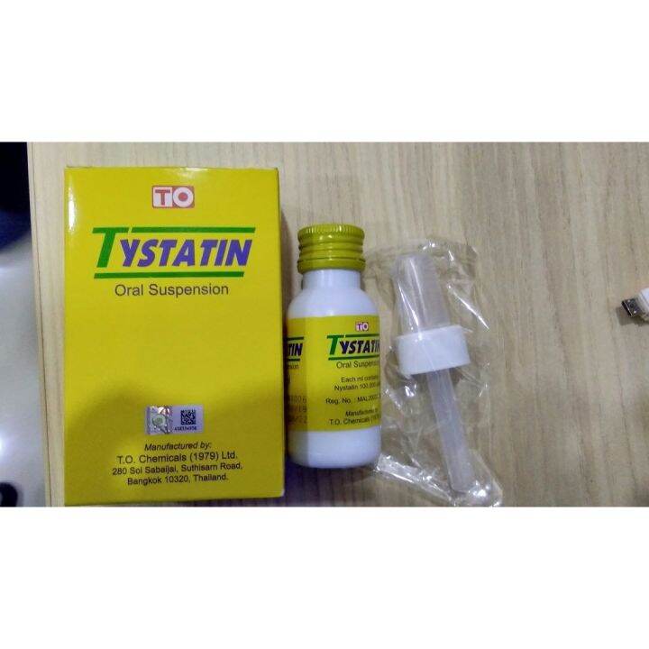 💥[ORIGINAL]💥 TYSTATIN ORAL SUSPENSION 30ML  Lazada