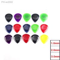 15 Pcs Durable Clear Guitar Picks Mediator Maker Accessories Bass Plectrum Thickness Mixed Alice Puas Palheta Clear Pure Color12