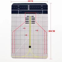 ทีจอดเครื่องบิน สำหรับเครื่องบินขนาด 16 ซม. และ 20 ซม. (Scale 1:400) จอดได้ 1 ลำ ทำด้วยยาง PVC สวย ทนทาน