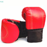 ?【Lowest price】YUE GUDE001 1คู่ผู้ใหญ่นวมต่อยมวย Grappling Punching Bag การฝึกอบรมศิลปะการต่อสู้ Sparring