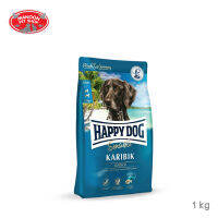 [MANOON] HAPPY DOG Karibik (Grain Free) สำหรับสุนัขโตพันธุ์กลาง-ใหญ่ สูตรปราศจากธัญพืชเนื้อปลาทะเลน้ำลึกและมันฝรั่ง ขนาด 1 กิโลกรัม