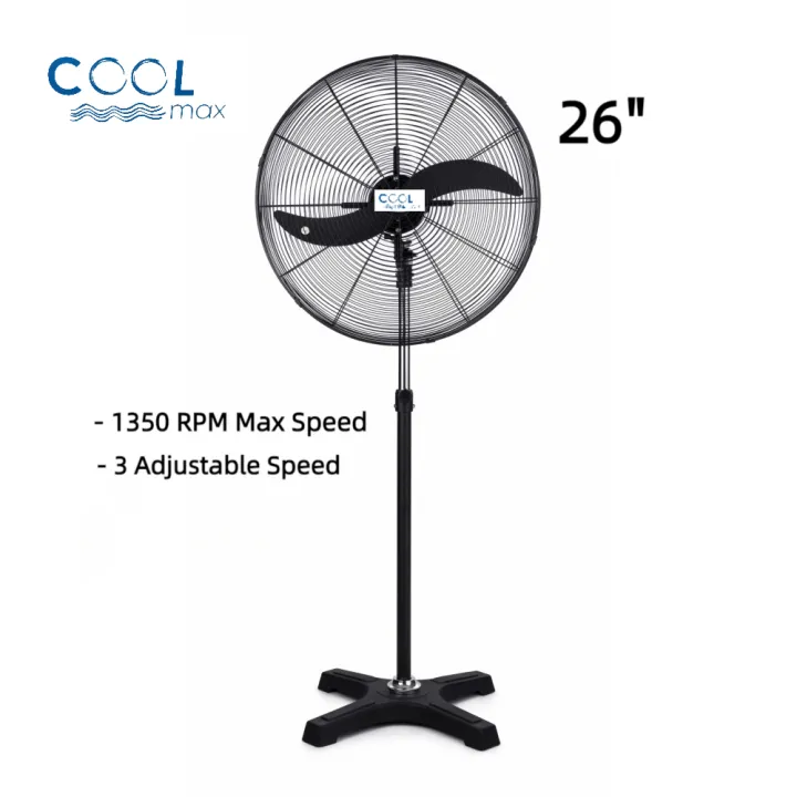 CoolMax 26" Industries Stand Fan UFISF26 Lazada
