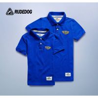 Rudedog เสื้อโปโลชาย รุ่น Wing สีน้ำเงิน (ราคาต่อตัว)