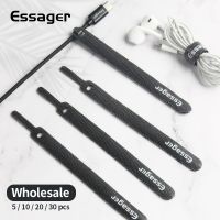 Essager อุปกรณ์ป้องกันสาย Pengisi Daya Earphone ที่เก็บสายที่ม้วนสายเมาส์การป้องกันสาย USB คลิปเก็บสายการจัดการสำหรับ Iphone