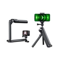 ✷ TELESIN 3 ways Selfie Stick with Tripod Hand Grip Pole for GoPro Hero Black Insta360 DJI Action Camera Accessories