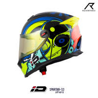 หมวกกันน็อค ID HELMET SPARTAN S3-ดำ