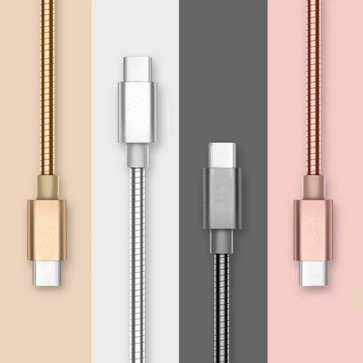 chaunceybi-heavy-duty-metal-braided-usb-charger-cable-for-7-type-c-note-9-s10-s9-s8-data