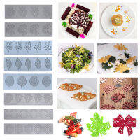 FeatherLeafButterflyHoneycomb Design Lace Mat Fondant Mold Sugar Craft Silicone Pad Cake Decorat Tools Bakeware