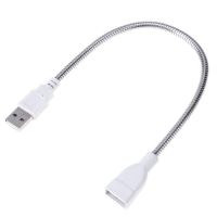 สายเคเบิลอะแดปเตอร์ USB ตัวผู้เป็นตัวเมียสายไฟ LED อะแดปเตอร์ท่อโลหะสำหรับโน้ตบุ๊กแหล่งจ่ายไฟแบบพกพา