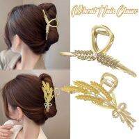 【jw】❐♀卍  Rhinestone Hair Claws Hold Nonslip Large Metal Flowers Grab