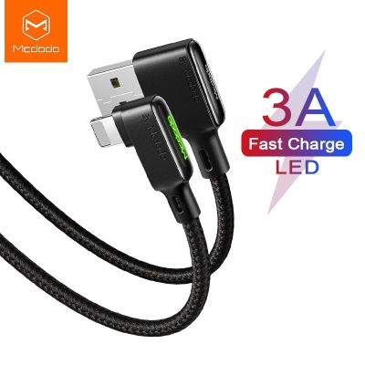 （A LOVABLE） Mcdodo 3AChargingUSBFor iPhone 1311 ProXs Xr X 8 Plus Ipiilightning Charge Data Cord