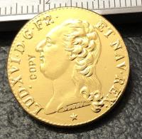 【Booming】 1785 Louis DOr Copy Gold