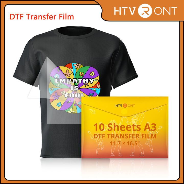 HTVRONT 12X10FT Sublimation HTV Vinyl for Light-Colored Shirts Clear –  craftercuts