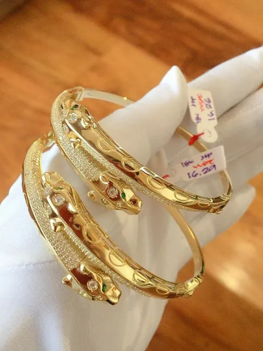 JAPAN GOLD BANGLE 18K PAWNABLE Lazada PH