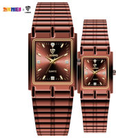 Luxury Steel Bracelet Golden Quartz Female Male Wristwatches Lovers Watch For Men Women Watches Valentines Day Gift L1018